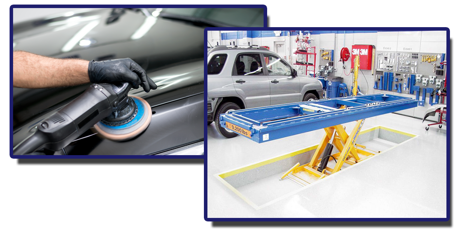 Vehicles at Autotech Collision